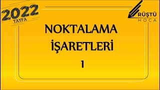 62)Noktalama İşaretleri | Virgül, Noktalı Virgül | RÜŞTÜ HOCA