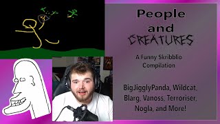 People And Creatures A Skribblio Compilation Bigjigglypanda, Wildcat, Blarg, Vanoss, And More