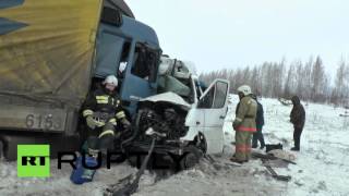 Девять человек погибли, трое пострадали в крупной аварии под Пензой