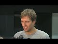 Dirk Talks to Media as Reigning Finals MVP