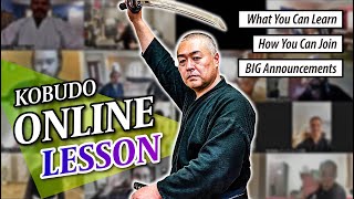 Sign Up To Learn Kobudo Online (3 Big Announcements)