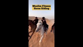 Muslim Tiktok - Hijabi Fitness Horse Workout?