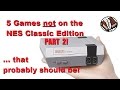 5 Games NOT on the NES Classic Edition that probably should be!