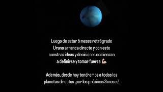 Urano arranca directo 💥