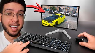 Fuga Usando O Menor Monitor Do Mundo No Gta Rp