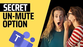 Secret unmute in Microsoft Teams ๐คซ #shorts