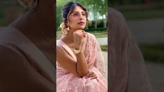 Priyanka Chopra Saree Style & Look