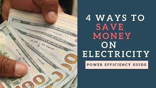 ways to save money on electricity