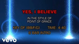 Watch Point Of Grace Yes I Believe video