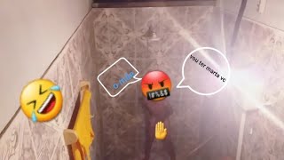 Trollagem Com Meu Irmão Banhado No Banheiro