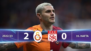 Galatasaray (2-0) Demir Grup Sivasspor - Highlights/Özet | Spor Toto Süper Lig -