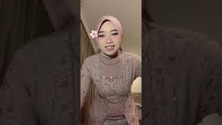 Live Tiktok Hijab Kebaya Pink Cantik