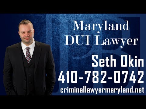 MD criminal defense attorney Seth Okin talks about the punishments for a first DUI offense in Maryland.
