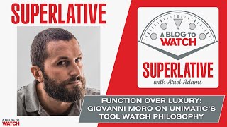 Superlative - Function Over Luxury Giovanni Moro On Unimatics Tool Watch Philosophy