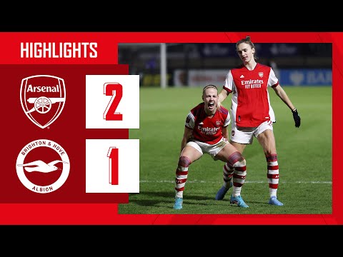 Highlights | Arsenal vs Brighton (2-1) | Mead with a beautiful free kick!