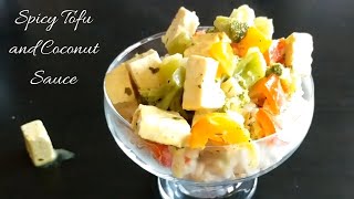 Spicy Tofu and Coconut Sauce