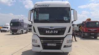 MAN TGX 18.460 4x2 BLS EL EfficientLine 3 Tractor Truck (2018) Exterior and Interior