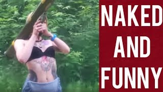 Naked and funny | Naked girls | Funny compilation
