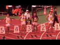 山縣亮太 男子 100m準決勝 1組目 全日本インカレ 2012