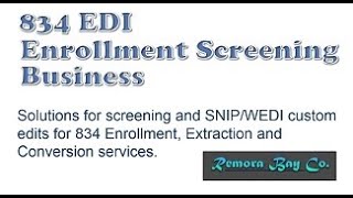 Edi Screening And Extraction Service - For Payers Or Developers
