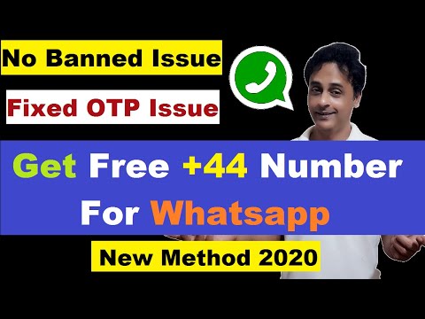 EngSubTitle, Create fake whatsapp account | Unbanned whatsapp number | get +44 number for whatsapp