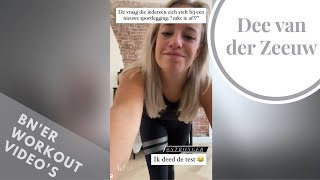 Dee Van Der Zeeuw Schudt Met Haar Kont In Een Heel Strak Pakje Squad Workout