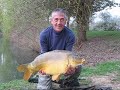 Carp fishing in France at Etang Molyneux in March 2011