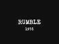 "Rumble"-Link Wray(1978)