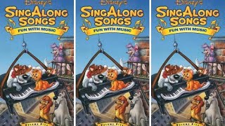 Disney Sing Along Songs Fun With Music 1989