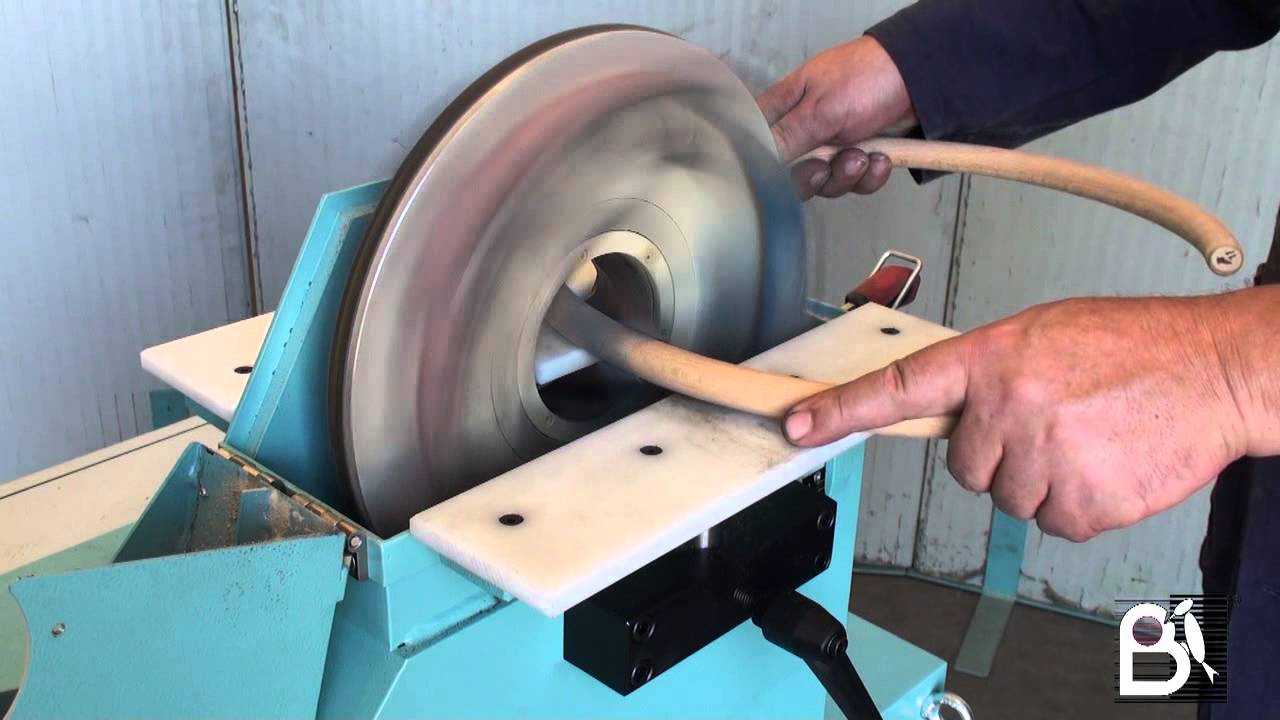 LIJADORA PARA PIEZAS CURVAS TIPO LPC160 - YouTube
