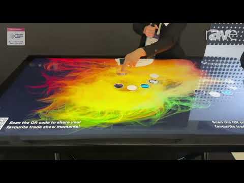 ISE 2024: Interactive Scape Demonstrates Scape X Seamless Multitouch Object Recognition Technology