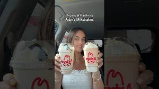 Trying & Ranking Arbys Milkshakes