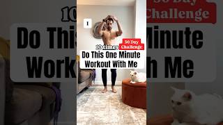 Do This One Minute Workout With Me. 30 Day Workout Challenge For Beginners At Home
