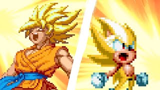 Goku VS Sonic II (The Rematch)