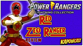 POWER RANGERS LIGHTING COLLECTION RED ZEO RANGER REVIEW