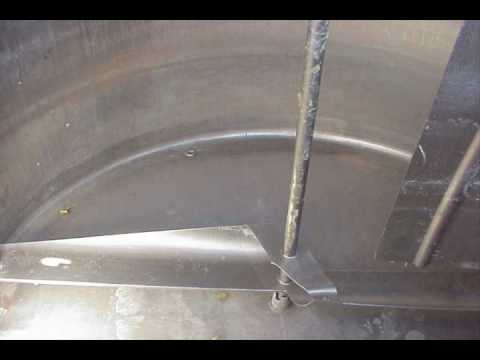 700 Gallon Jacketed Stainless Steel Mix Tank  #TAN-468