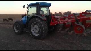 Landini powerfarm 95hp 5/13 pulluk sürümü