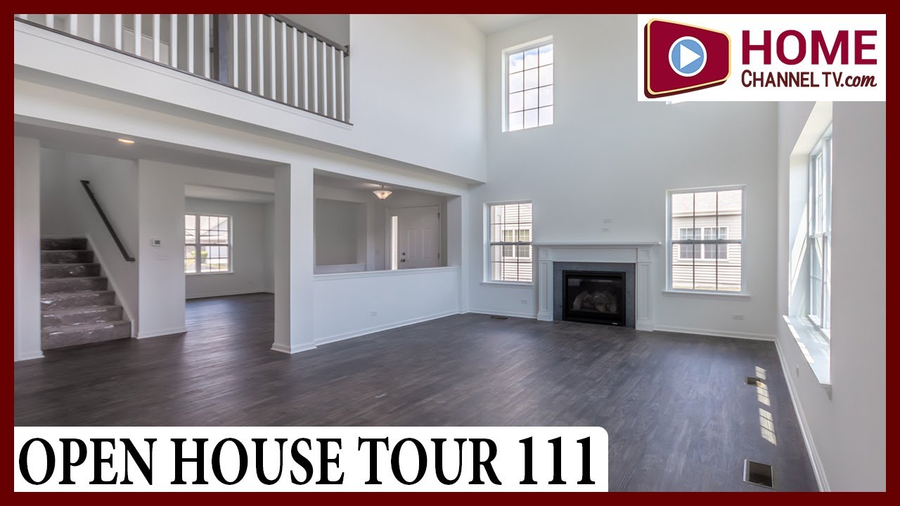 Open House Tour 111 - Luxury Ranch & Two-story Duplex Homes in Gilberts IL