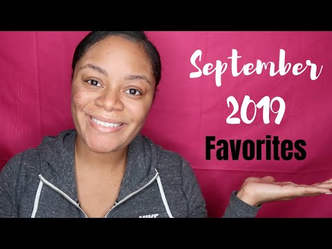 September Favorites 2019