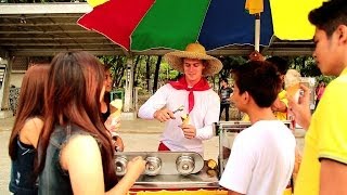 Front Row: Ang 'Foreignoy' na si Dwaine, nagtinda ng sorbetes at taho