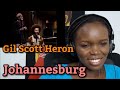African Girl First Time Reaction To Gil Scott Heron - Johannesburg