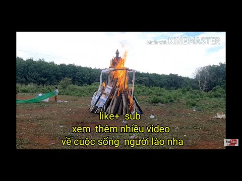 Thiêu người chế.t . Phong tục của lào
