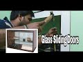 how to fix a glass cupboard / Easy glass fitting process / fixing rolling glass cupboards