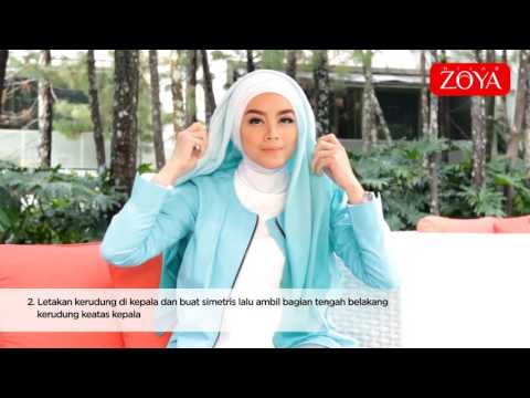 Video kerudung segi empat ombre zoya Video kerudung segi empat ombre zoya