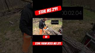 Stihl Ms 271 Farm Boss Vs Stihl Ms 291