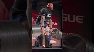 Hafthor Bjornsson 1006Lb456Kg Elephant Bar Deadlift 2024 Arnold Strongman Clic