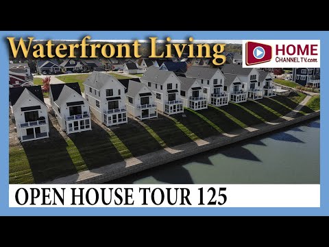 Open House Tour (125) - Waterfront Cottage Homes For Sale at Heritage Harbor Ottawa in Illinois