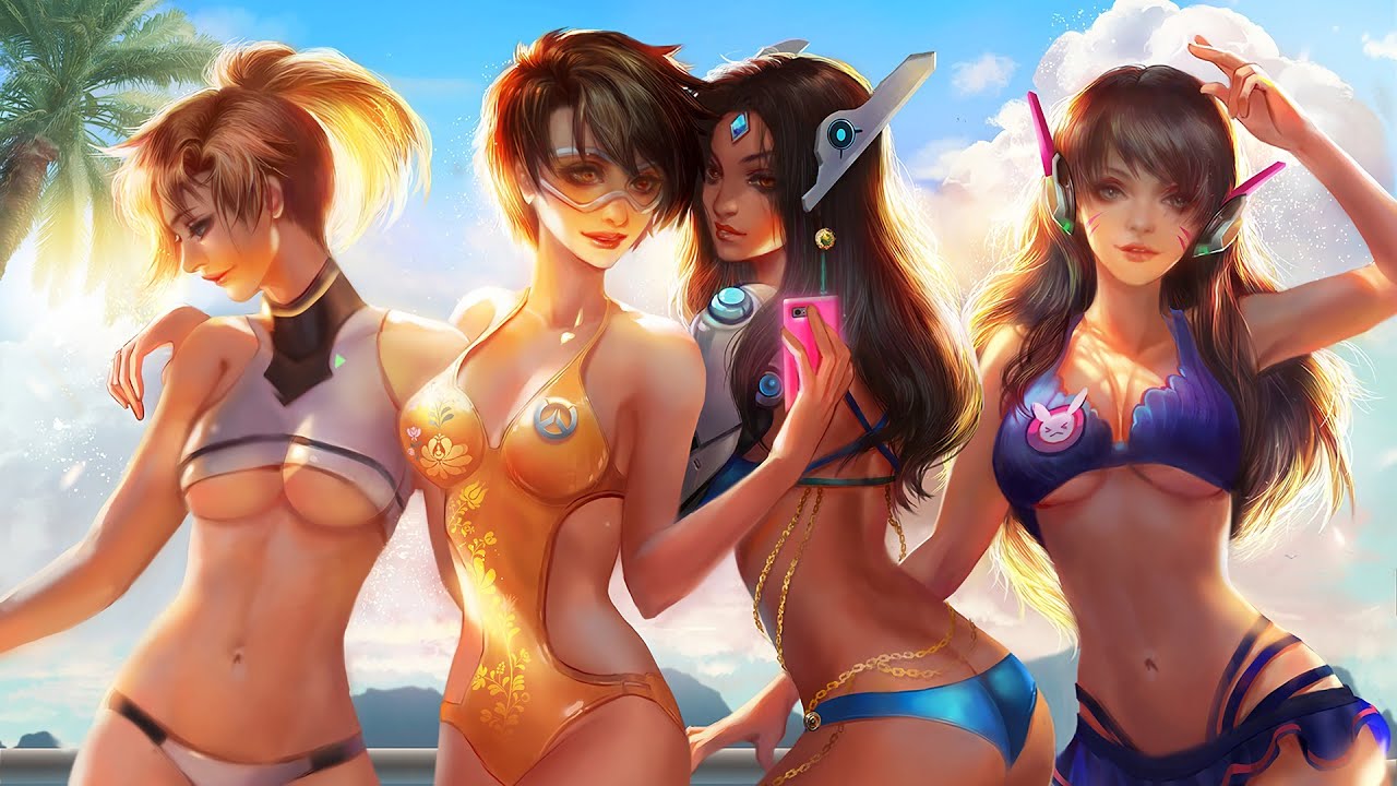 Overwatch dva beach best adult free pic