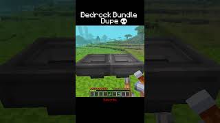 Bedrock Dupe Glitch