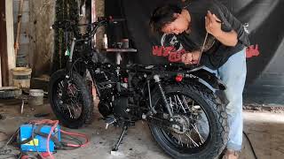 Kawasaki W175 Custom Scrambler
